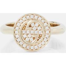 Gucci Ringar Gucci Blondie Crystal-Embellished Ring - Gold