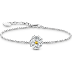 Thomas Sabo Bracelets Thomas Sabo Silver Lovely Daisy CZ Bracelet - Silver