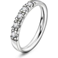 Pan Jewelry Alliance Ring 0.50 ct - White Gold/Diamonds