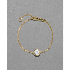 Alexis Bittar Asterales Cubic Zirconia Solitaire Link Bracelet - 14K Gold Plated