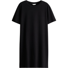 H&M Cotton T-shirt Dress - Black