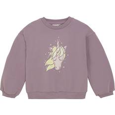 Lilla Sweatshirts Minymo Sweatshirt Elderberry m. Print - Lilla