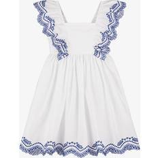 Molo Kjoler Molo Crisp Short-Sleeved Dress - White