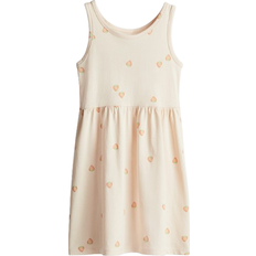 Kinderbekleidung H&M Patterned Cotton Dress - Light Peach/Strawberries (1157735099)