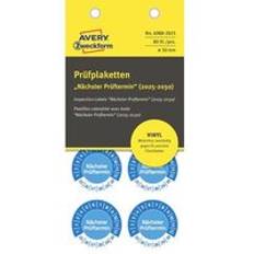 Blue Label AVERY Zweckform 6988-2025 Test Label Blue Self-adhesive Film 30 mm 30 mm 80 pcs