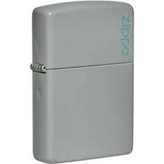 Zippo Petrol Lighters Zippo Lighter Flat Grey Windproof Refillable Petrol Lighter