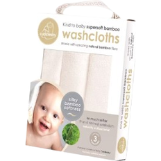 Bamboo Baby Care Cuddledry Kind to Baby Bamboo Washcloth Set of Three