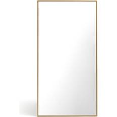 Dunelm Apartment Leaner 145x75cm Gold Floor Mirror 75x145cm