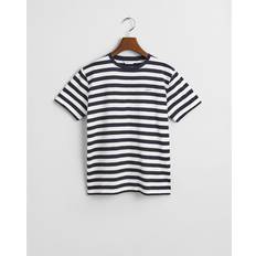 Gant T-Shirt Striped Shield - Evening Blue
