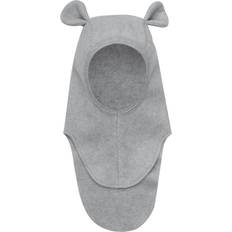 6-9M Elefanthuer Huttelihut Light Grey Melange Elefanthue Ører Bomuld Fleece - Light Grey
