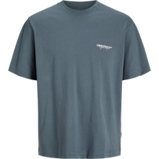 Jack & Jones T-shirts Jack & Jones Islington Type T-Shirt Crew Neck Grå