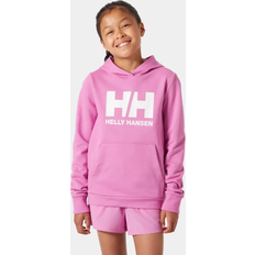Helly Hansen Boys Hoodies Helly Hansen Logo Hoodie 2.0 - Meta Pink
