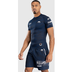 Venum UFC Fusion Men's Performance Short Sleeve Rashguard Oceanic Blue