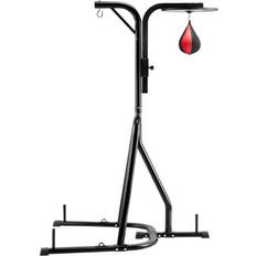 2 in 1 Heavy Duty Punching Bag Frame Boxing Punching Fitness Stand Steel