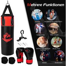 Boxningssäck barn Cwy Boksäcksset Med 8 oz Boxningshandskar Handremmar Väska