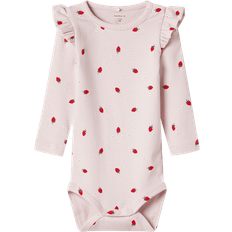 Lilla Bodyer Børnetøj Name It Langærmet Body Filly - Light Lilac