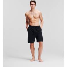 Karl Lagerfeld Herr Sovplagg Karl Lagerfeld Logo Sleepwear Shorts - Black
