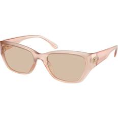 Solbriller Michael Kors MK2242D Pearl River Asian Fit Solbriller Kvinder - Light Sand Brown