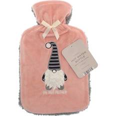 Plush Heat Bottles Country Club Plush Sherpa Reverse Do Not Disturb Pink Hot Water Bottle 2000ml