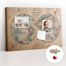 Brown Bulletin Boards East Urban Home Mairn Cork Cork Board 40cm H x 60cm W x 2.5cm D