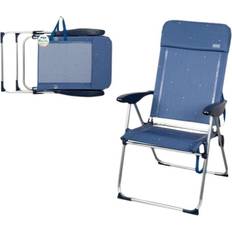 Aktive Gepolsterte Campingstuhl Blau 65 x 60 x 43 cm