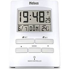 Mebus Digitaler Funk-Wecker mit Temperaturanzeige 51501