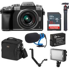 Digital Cameras Panasonic LUMIX DMC-G7 Mirrorless Bundle with Essentials Kit
