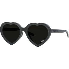 Men's The Admirer Polarized Sunglasses - Black/Polarized Smoke