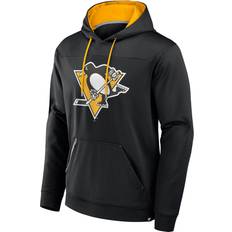 Fanatics NHL Adult Pittsburgh Penguins Defender Black Pullover Hoodie Large