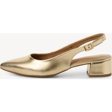 38 ½ - Brons Pumps Tamaris Slingback Pumps
