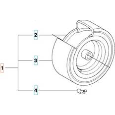 Husqvarna Hjul R111B R111B5 R112C R112C5 R112iC