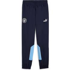 Puma Mcfc Ftblarchive Pant Navy-team Light Blue