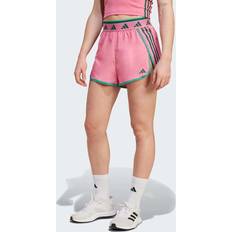 Pink Shorts adidas Hyperglam Woven Color Pop Shorts - Pink Fusion/Collegiate Green