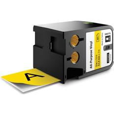 DYMO Märkband DYMO XTL All-Purpose Vinyl Black on Yellow