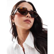 Vero Moda Soft Cat Eye Sunglasses - Brown