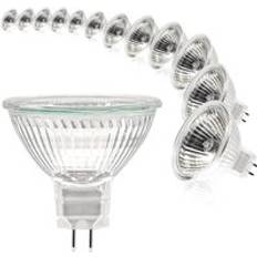 Ikodm Halogen Bulbs 12V 20W 2700K Pack of 12
