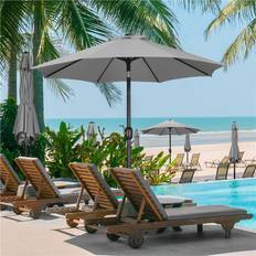 Yaheetech Color 2.6m Traditional Parasol 261cm W x 261cm D