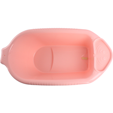 Pink Baby Bathtubs Junior Joy Baby Bath with Plug Pink