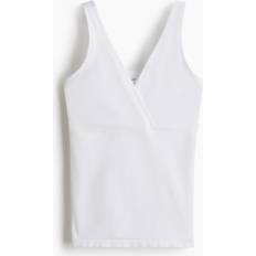 H&M White MAMA Seamless Nursing Vest Top XL