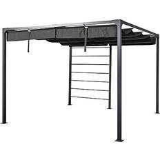 Bali Pergola Alu Stel Med Sort Cover