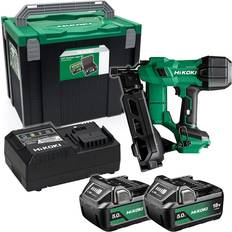 Hikoki NV1845DAJXZ 18V Brushless Coil Nailer 2x 2.0Ah Batteries Charger & Case