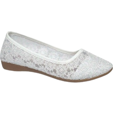 Mesh Ballerinas Shein Womens Floral Lace Pattern Ballet SlipOn Mesh SoftSoled Holes Breathable And Comfortable SoftSoled Flats Elegant Pumps