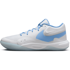 Blue - Unisex Volleyball Shoes Nike Hyperquick White Valor Blue