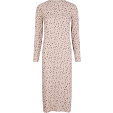 Neo Noir Rosa Klänningar Neo Noir Vogue Flora Dress Dam Midiklänningar - Light Pink