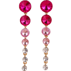 Shein Rhinestone Decor Drop Earrings