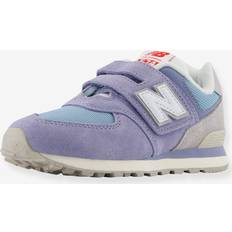 New Balance 574 Kids Hook & Loop Sneakers - Dusk Shower - Lila