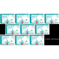 60 Loperamide Hydrochloride 2mg Capsules Rapid Diarrhoea Relief 6 Packs of 10