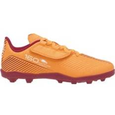 Velcro Football Shoes Children's Shoes KIPSTA Kids' Rip-tab Football Boots 160 Easy Mg - Orange - Fluo Pale Orange