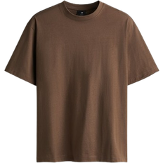H&M Loose Fit T-shirt - Dark Beige
