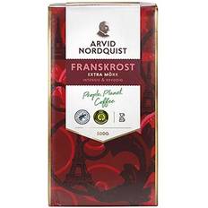 Fransk rost Hela kaffebönor Arvid Nordquist Kaffe Franskrost Brygg 500g 500g